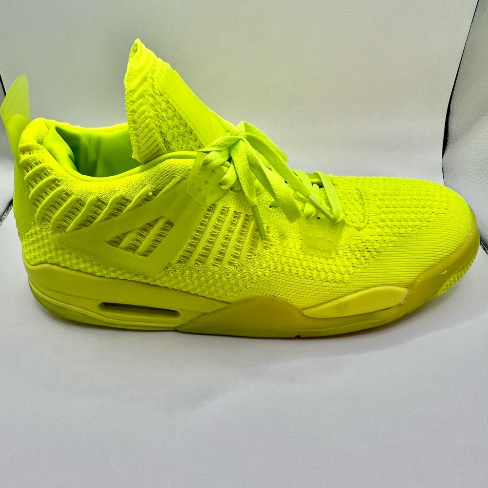 Men’s size 12 Air Jordan 4 Flyknit 'Volt'